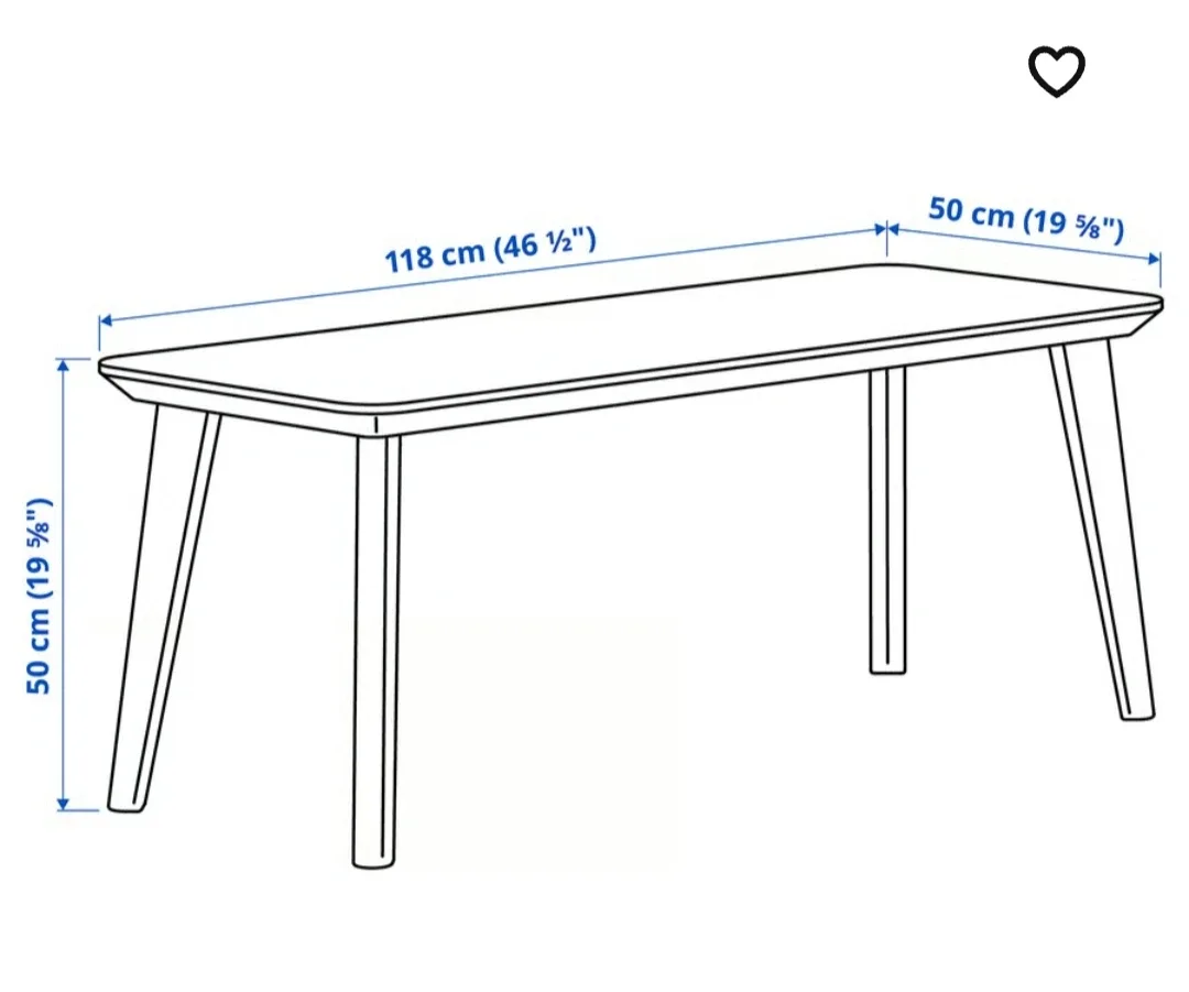 IKEA Coffee Table/Center Table/ tv rack image indicator(2)