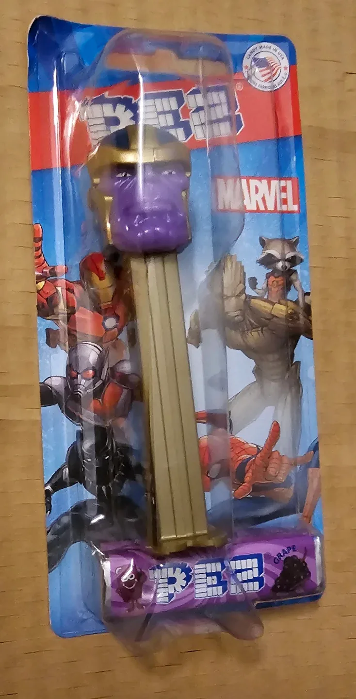 New Marvel Thanos PEZ Dispenser