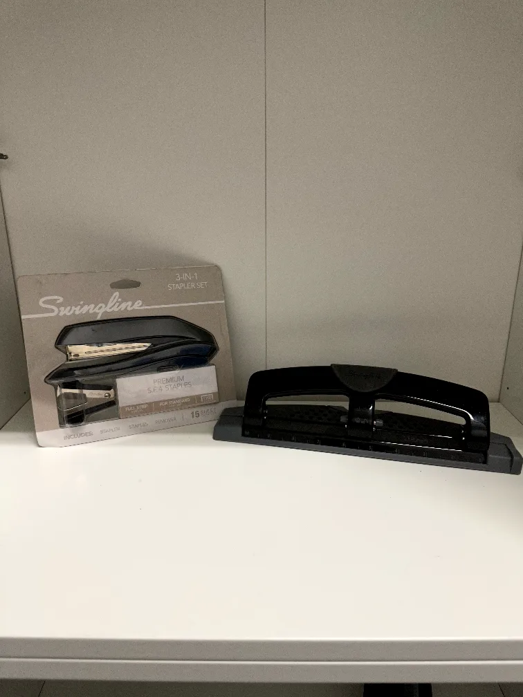 Swingline 3-in-1 Stapler Set and Hole Puncher thumbnail