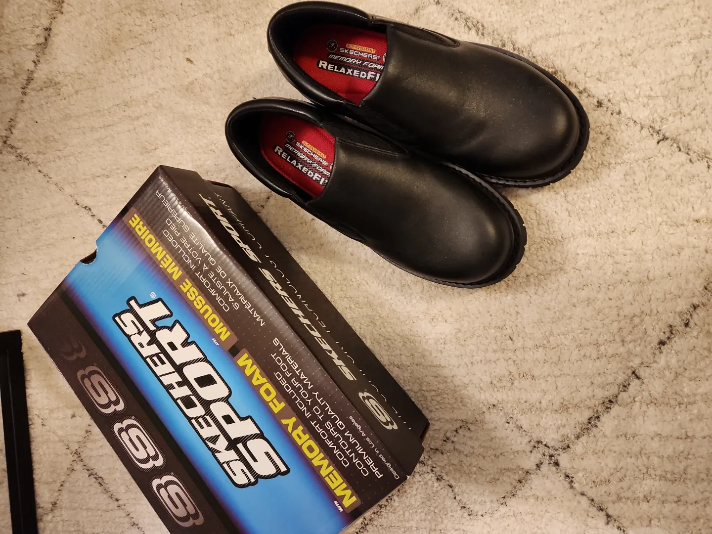 Skechers Sport Memory Foam Shoes - Men's Size 8 Wide