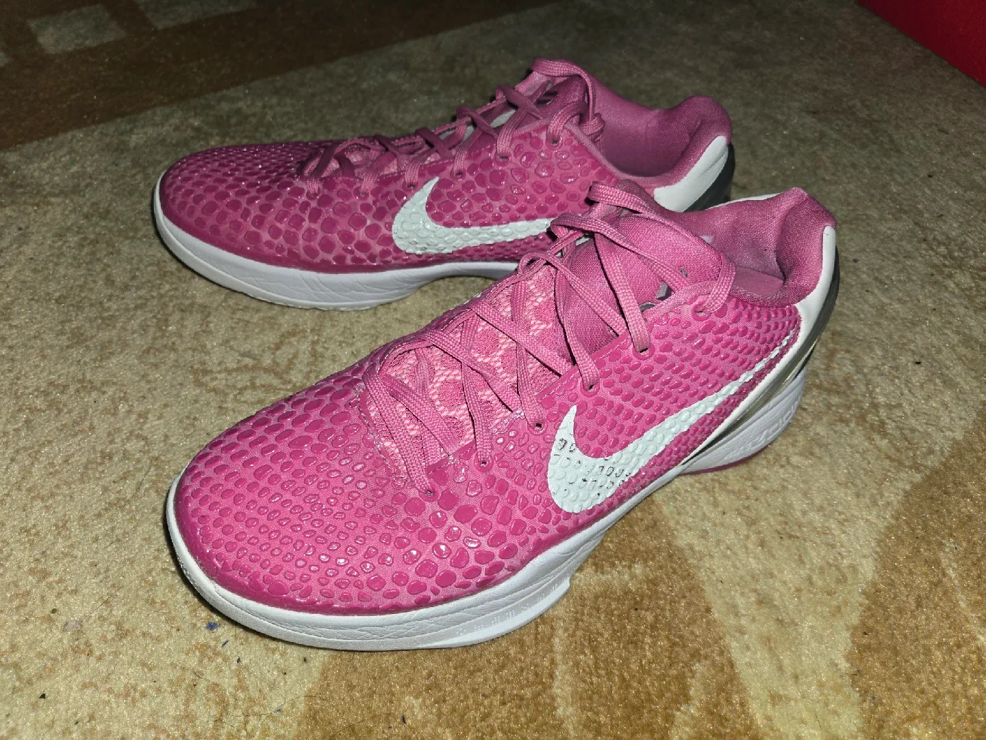 Nike Kobe 6 Protro Pink Shoes thumbnail