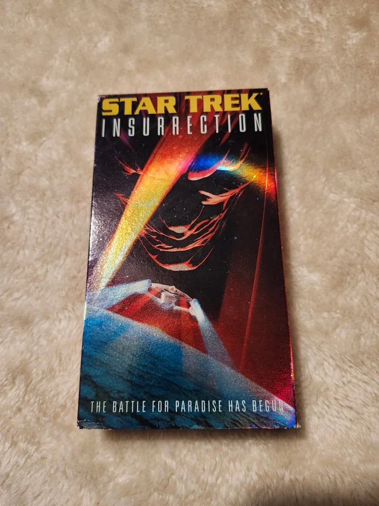 Star Trek Insurrection VHS Tape