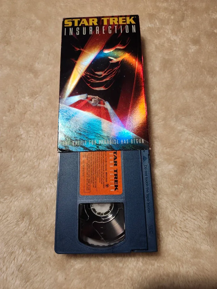 Star Trek Insurrection VHS Tape image indicator(2)