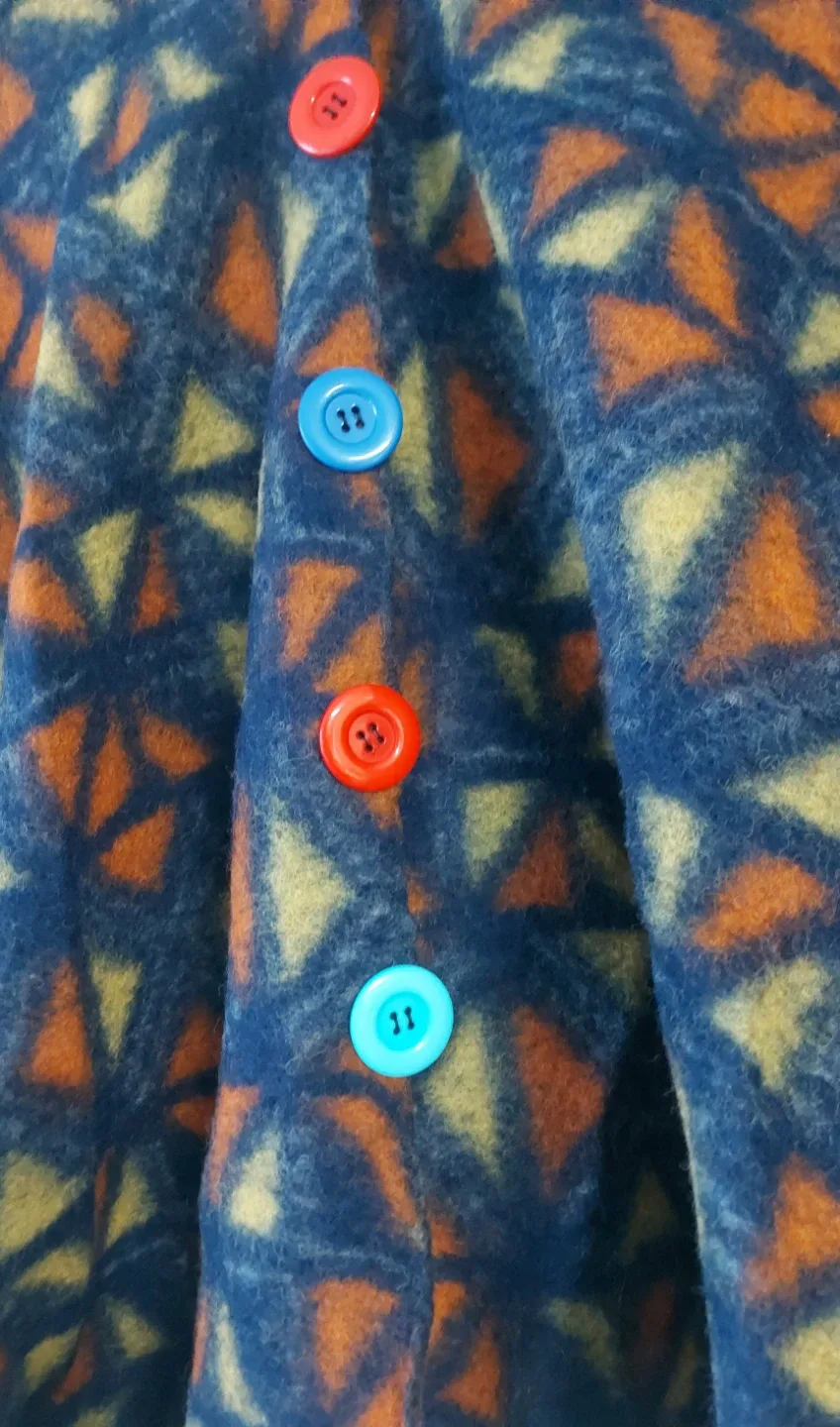 Wool Skirt and Cape Set - Unique Design image indicator(2)