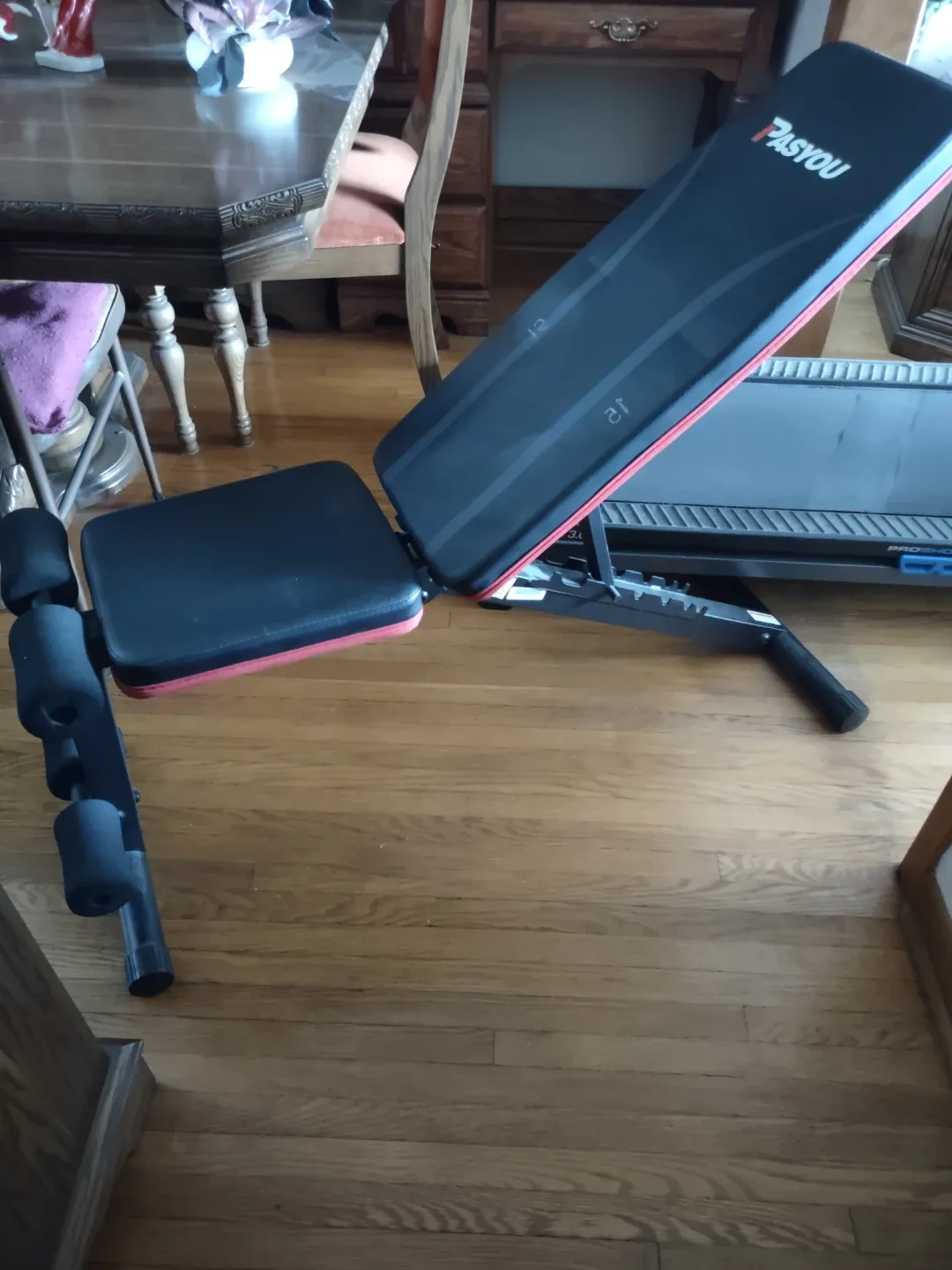 Pasyou Adjustable Weight Bench image indicator(2)