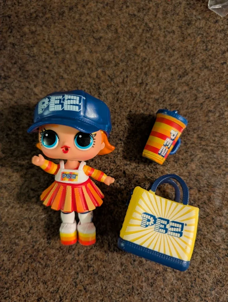 PEZ Collectible Doll with Accessories