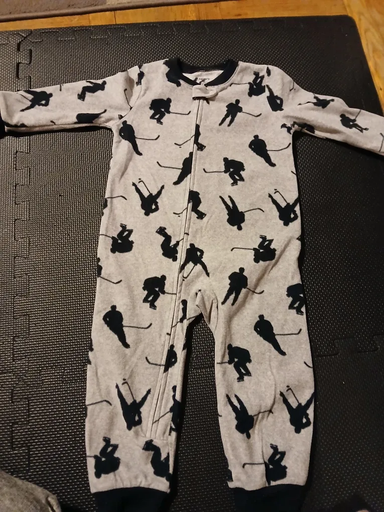 Fleece hockey pyjamas