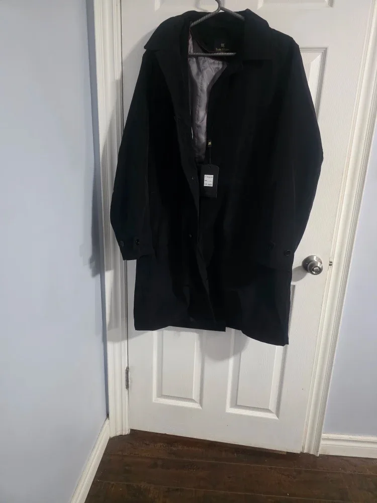 Scala Milano Black Trench Coat image indicator(2)