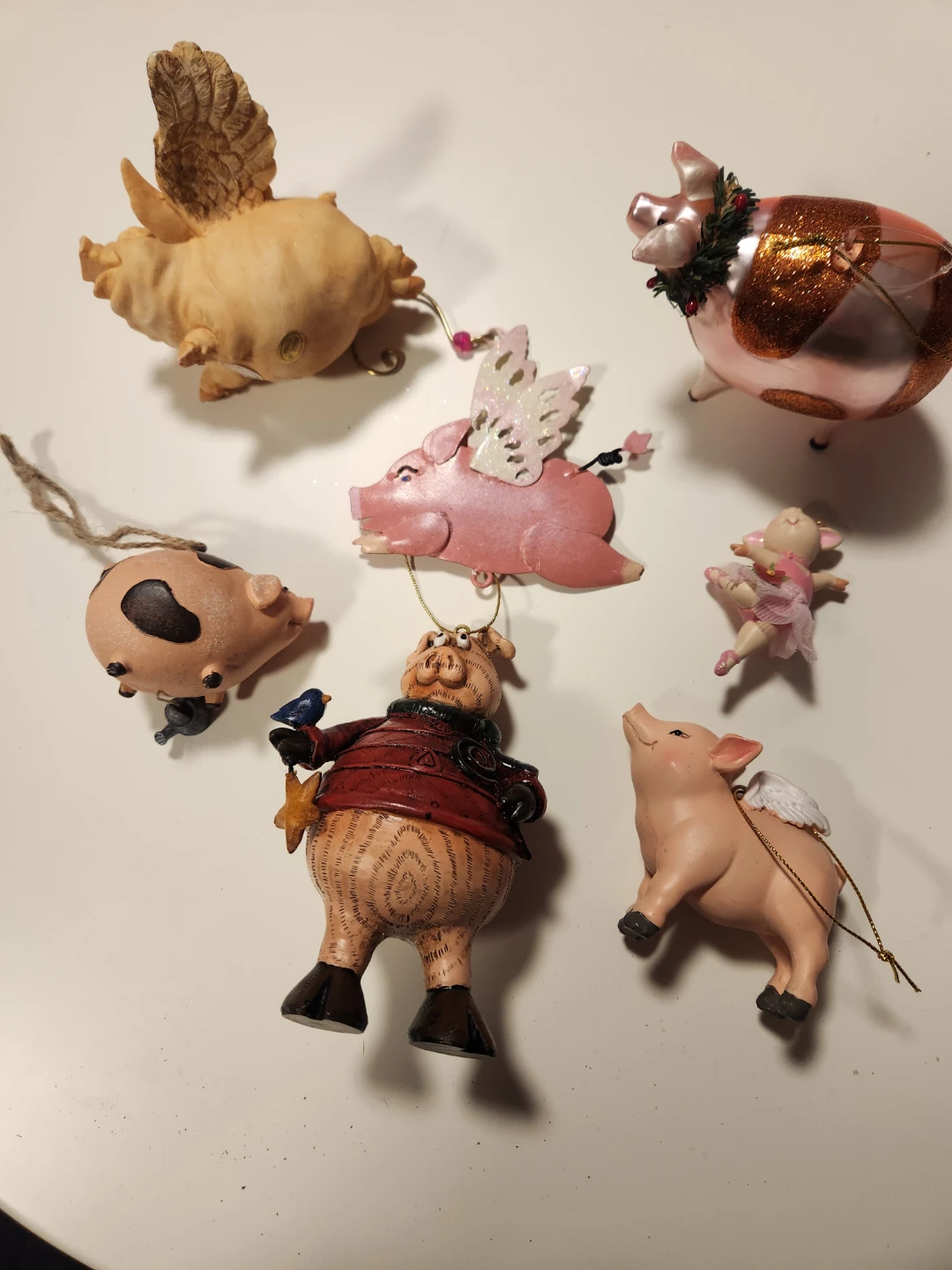 Pig Christmas Ornaments