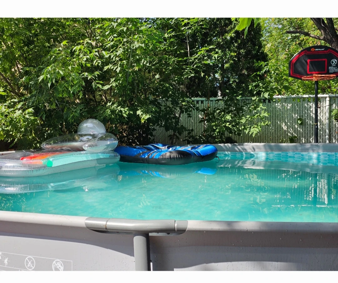 Above Ground Pool & Supplies & basket ball hoop - photo 3
