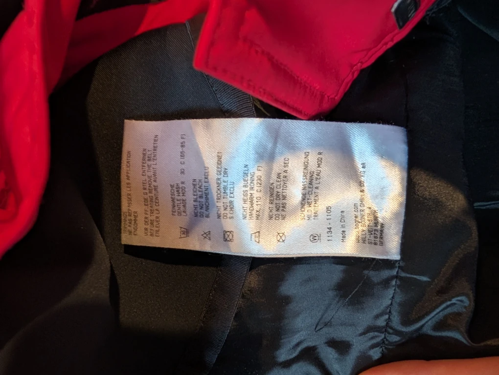 Bogner Red & Black Ski Jacket and Pants Set - photo 2