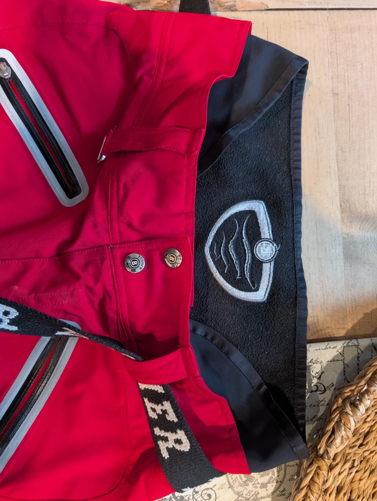 Bogner Red & Black Ski Jacket and Pants Set - photo 3