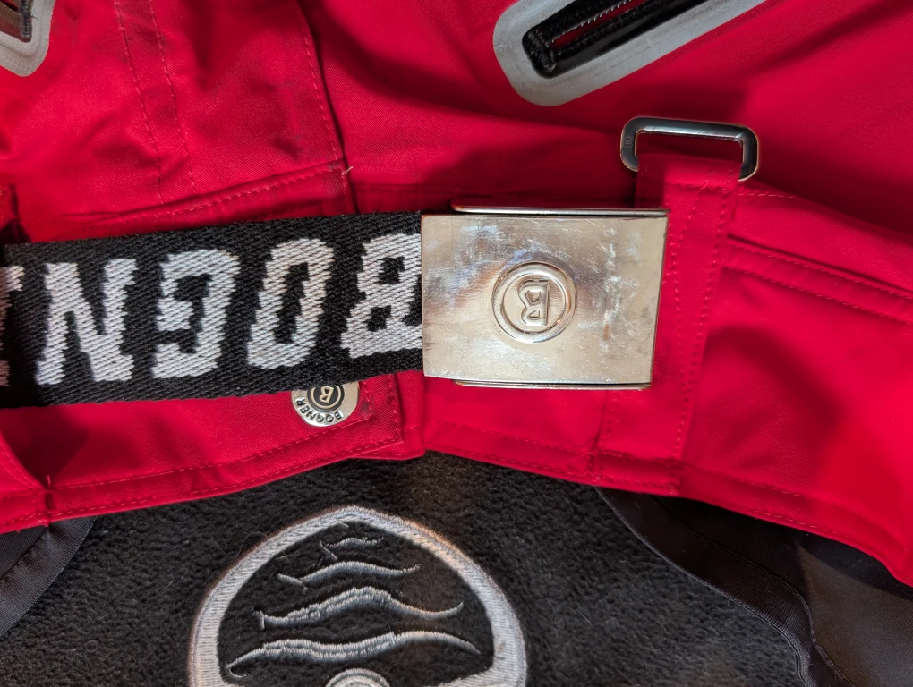 Bogner Red & Black Ski Jacket and Pants Set - photo 4