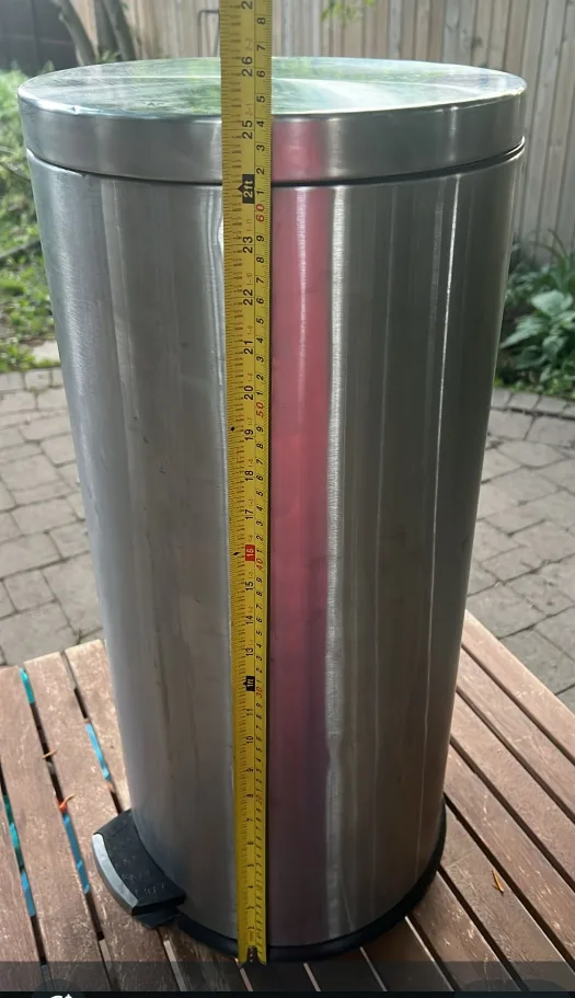 simplehuman Stainless Steel Trash Can image indicator(7)