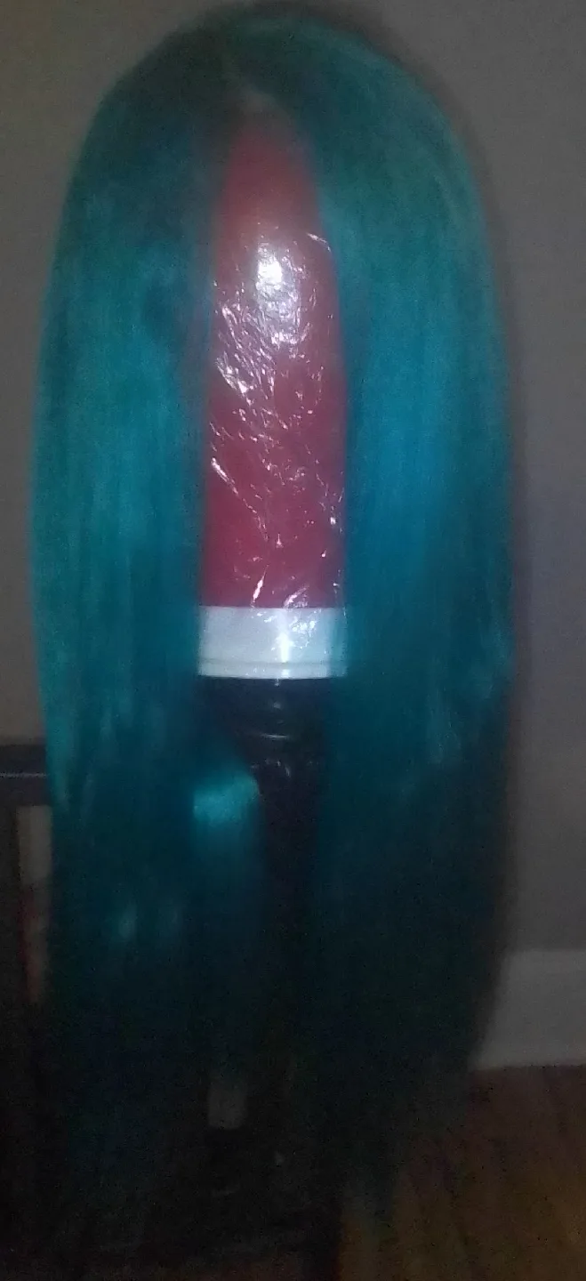 Teal Blue Wig