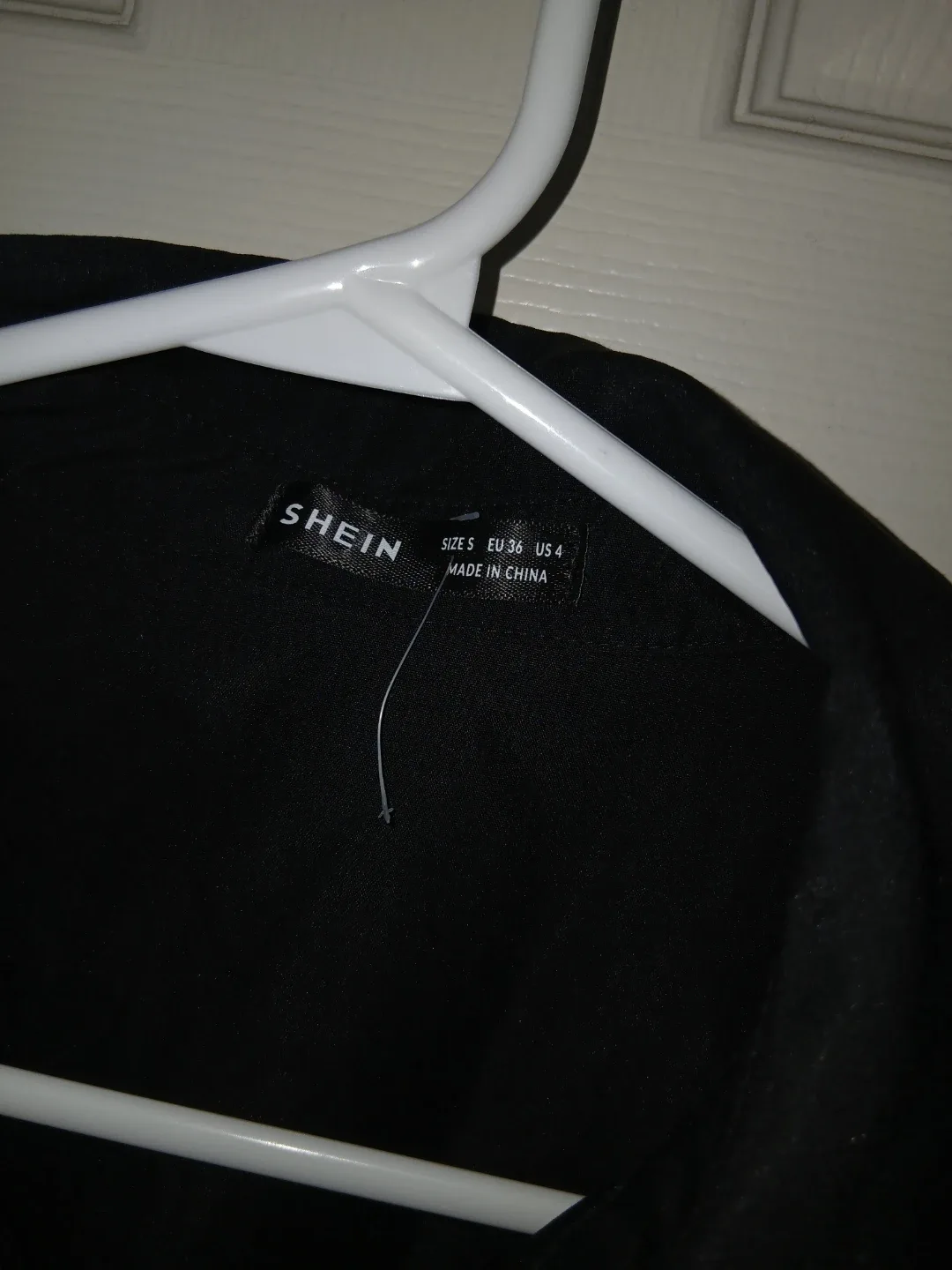 Shein Black Blouse - s/m image indicator(5)