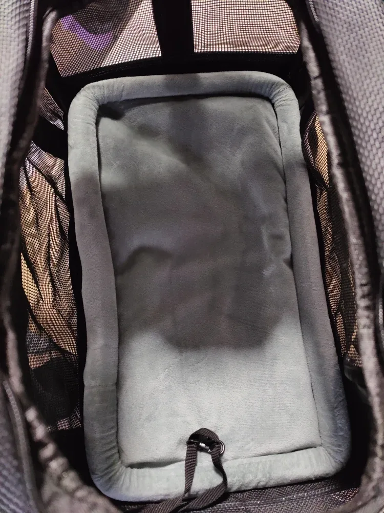 Petskd Top-Expandable Pet Carrier 18x11x11 Black image indicator(4)