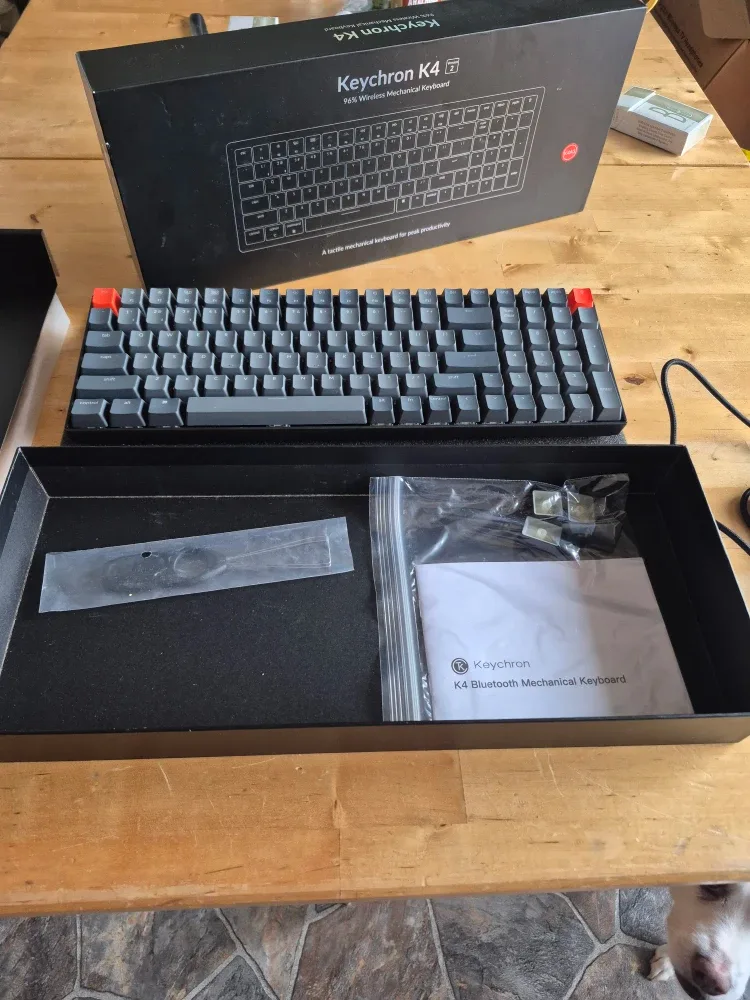 Keychron K4 Version 2 Wireless Mechanical Keyboard image indicator(5)