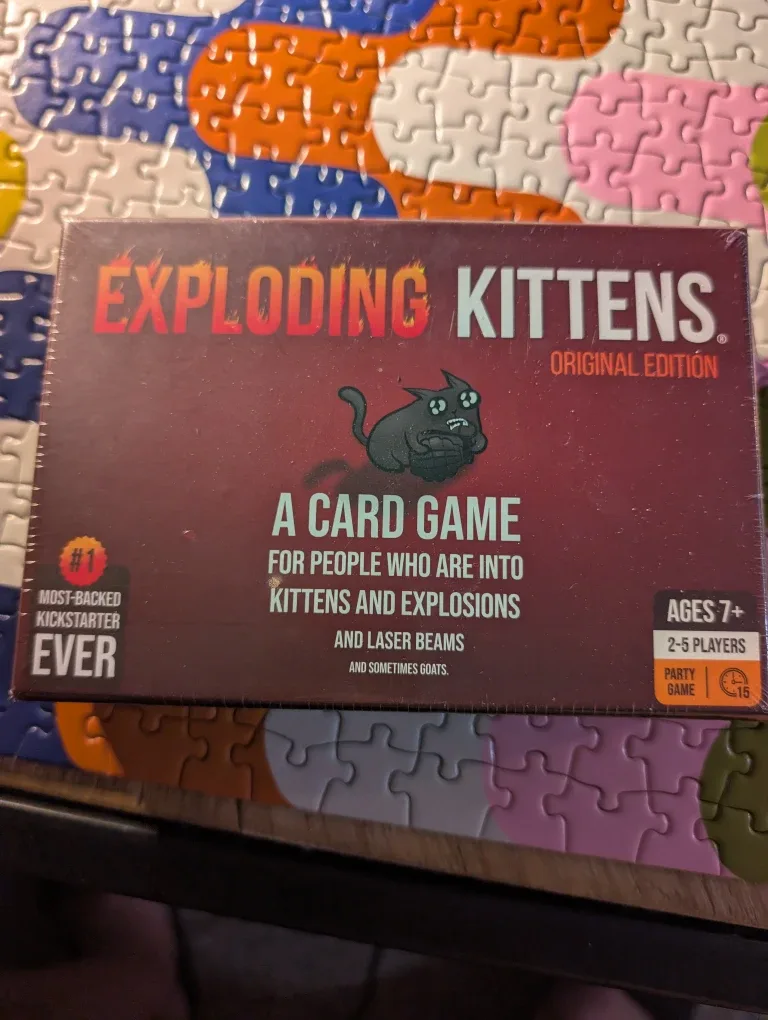 Exploding Kittens Original Edition Card Game unopened