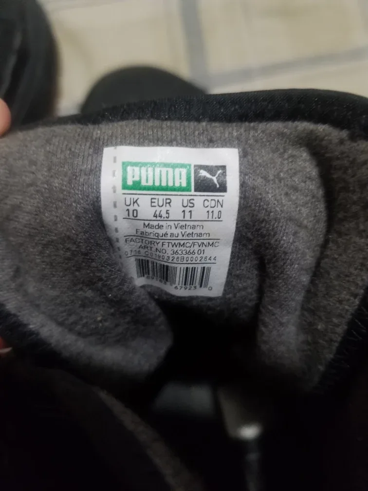 Puma Black High Top Boots - US 11 image indicator(5)