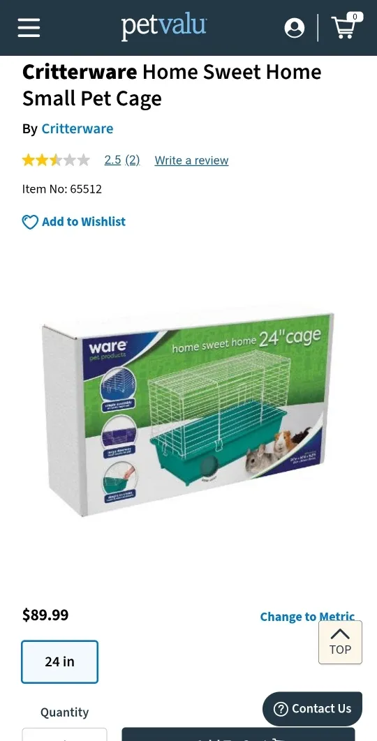 Critterware Home Sweet Home Small Pet Cage image indicator(2)