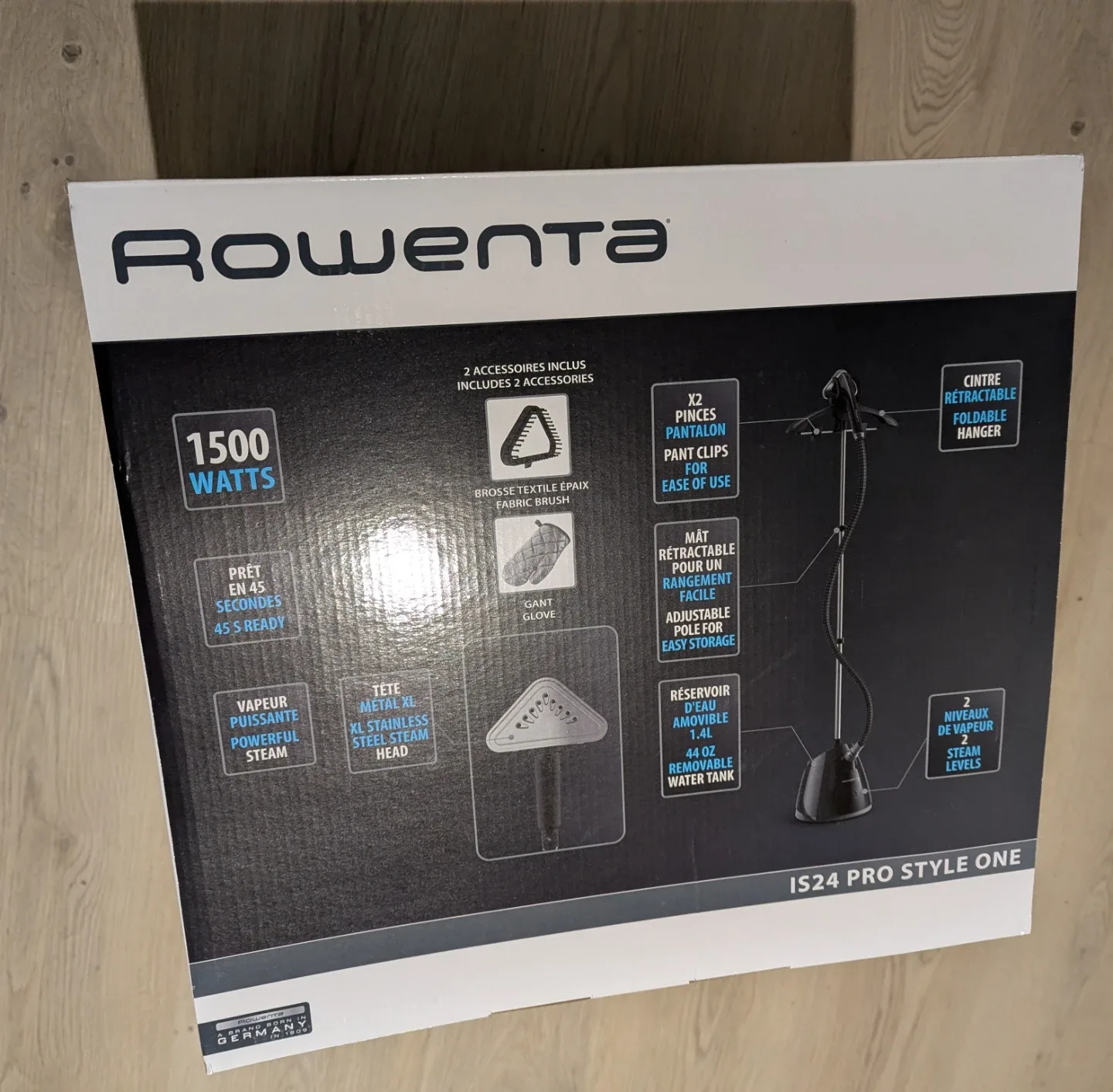 Rowenta Pro style clothes steamer image indicator(2)