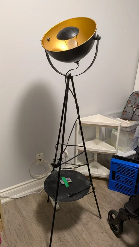 RGB Metal Tripod Floor Lamp (remote control mood lighting) image indicator(2)