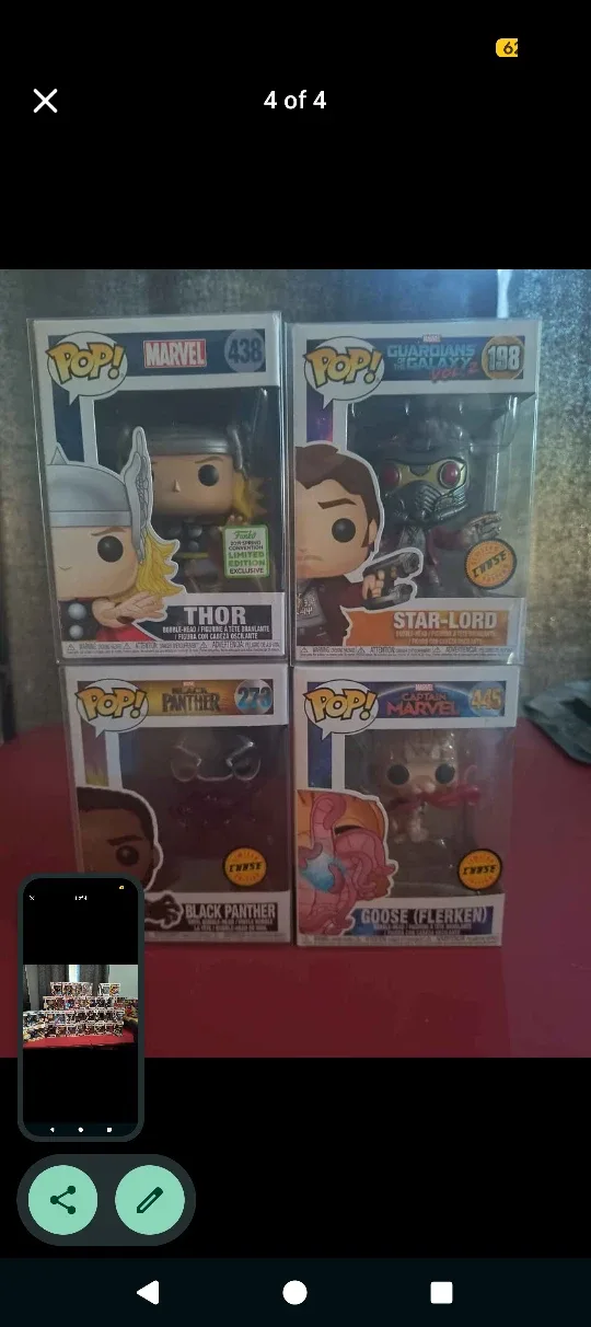Funko Pop! Figures - Marvel, Guardians of the Galaxy image indicator(3)