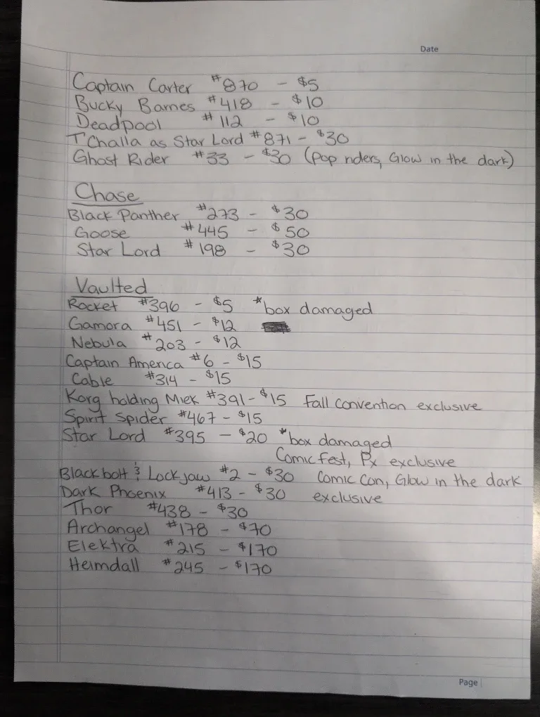 Funko Pop! Figures - Marvel, Guardians of the Galaxy image indicator(5)