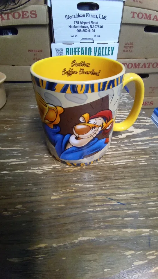 Disney Tigger "Hot Wired Brain" Coffee Mug