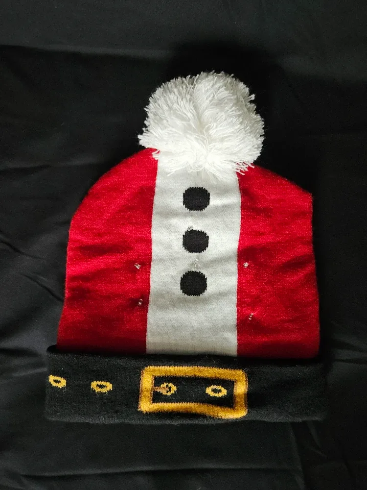 New Light-Up Christmas Hat - Youth