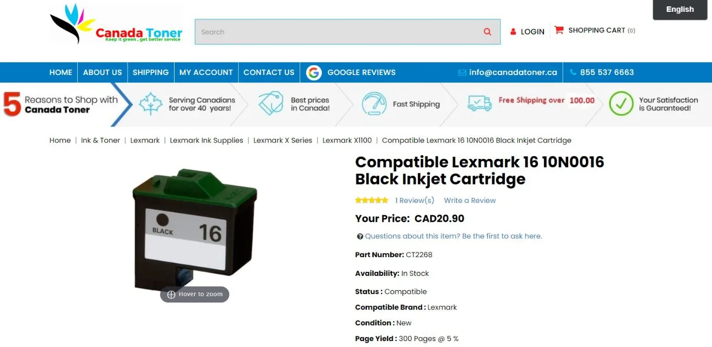 LEXMARK Ink – Brand New, Sealed!! 🥕 image indicator(2)