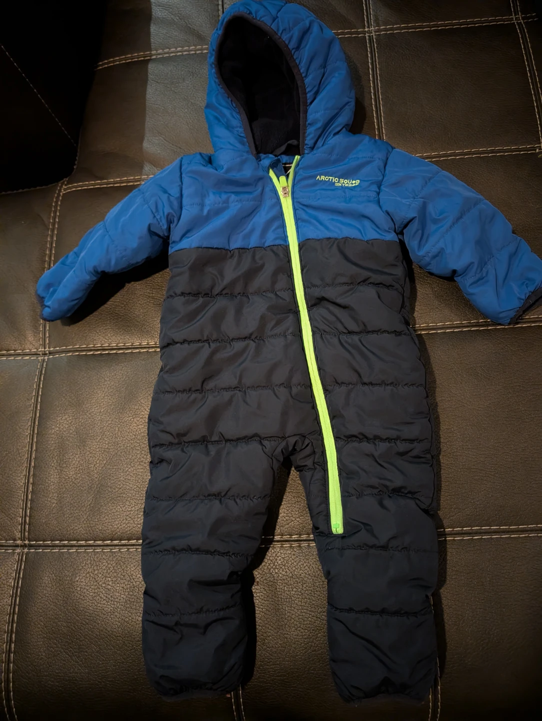 Arctic Squad Kids' Snowsuit - Blue/Black