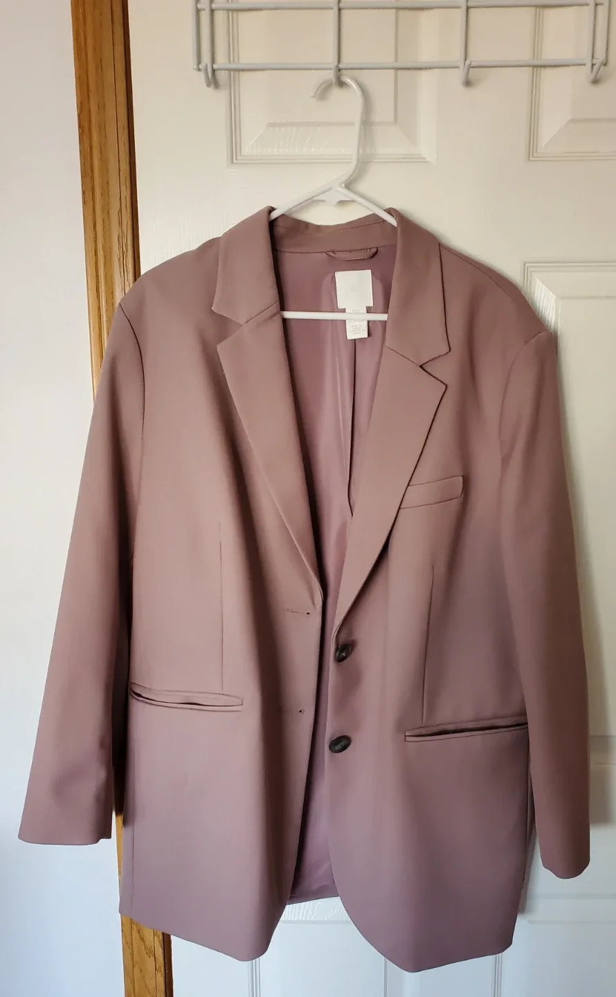 H&M Blazer - Size L - Mauve