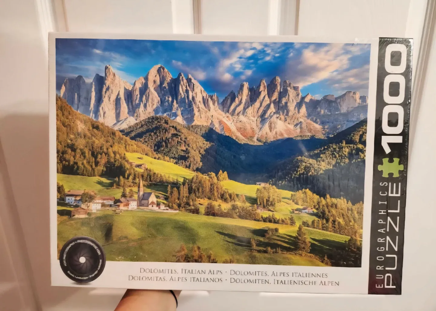 New sealed 1000pc puzzle- Eurographics Dolomites, Italian Alps. thumbnail
