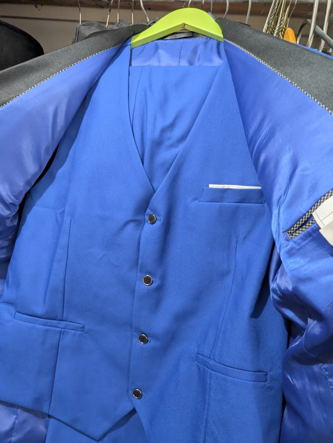 Brand New Mens 3 piece Tuxedo Suit image indicator(3)