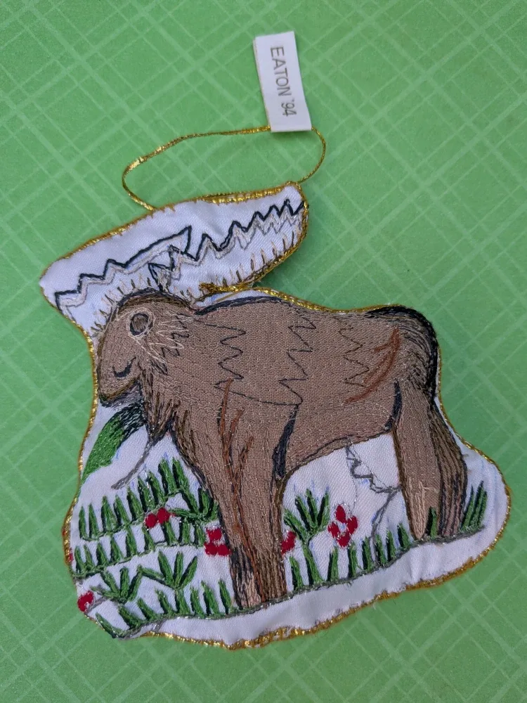 Eaton 94 Moose Ornament w box image indicator(9)