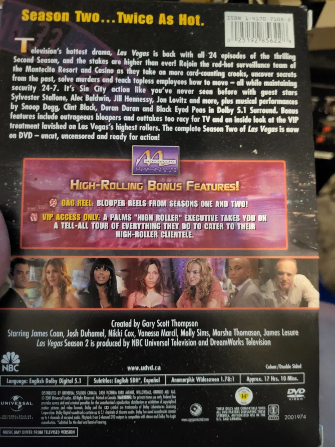 Las Vegas: Uncut & Uncensored - Season Two DVD image indicator(2)