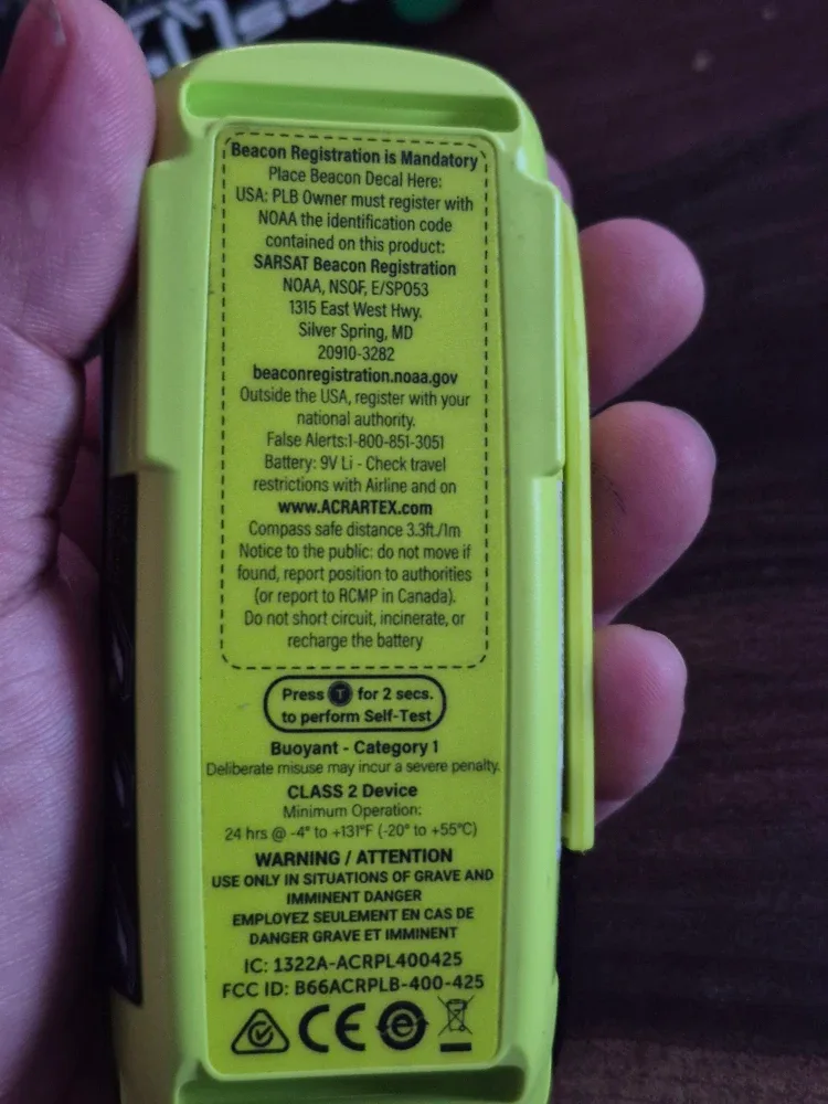 ACR ResQLink View Personal Locator Beacon Survival Kit image indicator(7)