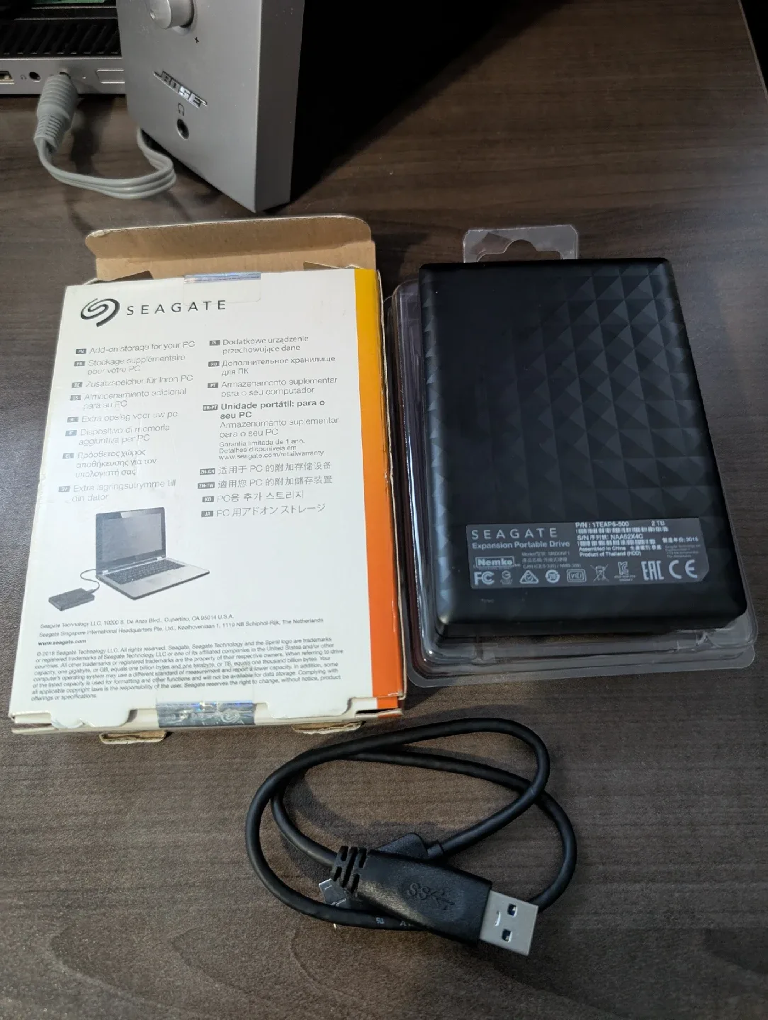 Seagate Expansion Portable 2TB External Hard Drive image indicator(2)