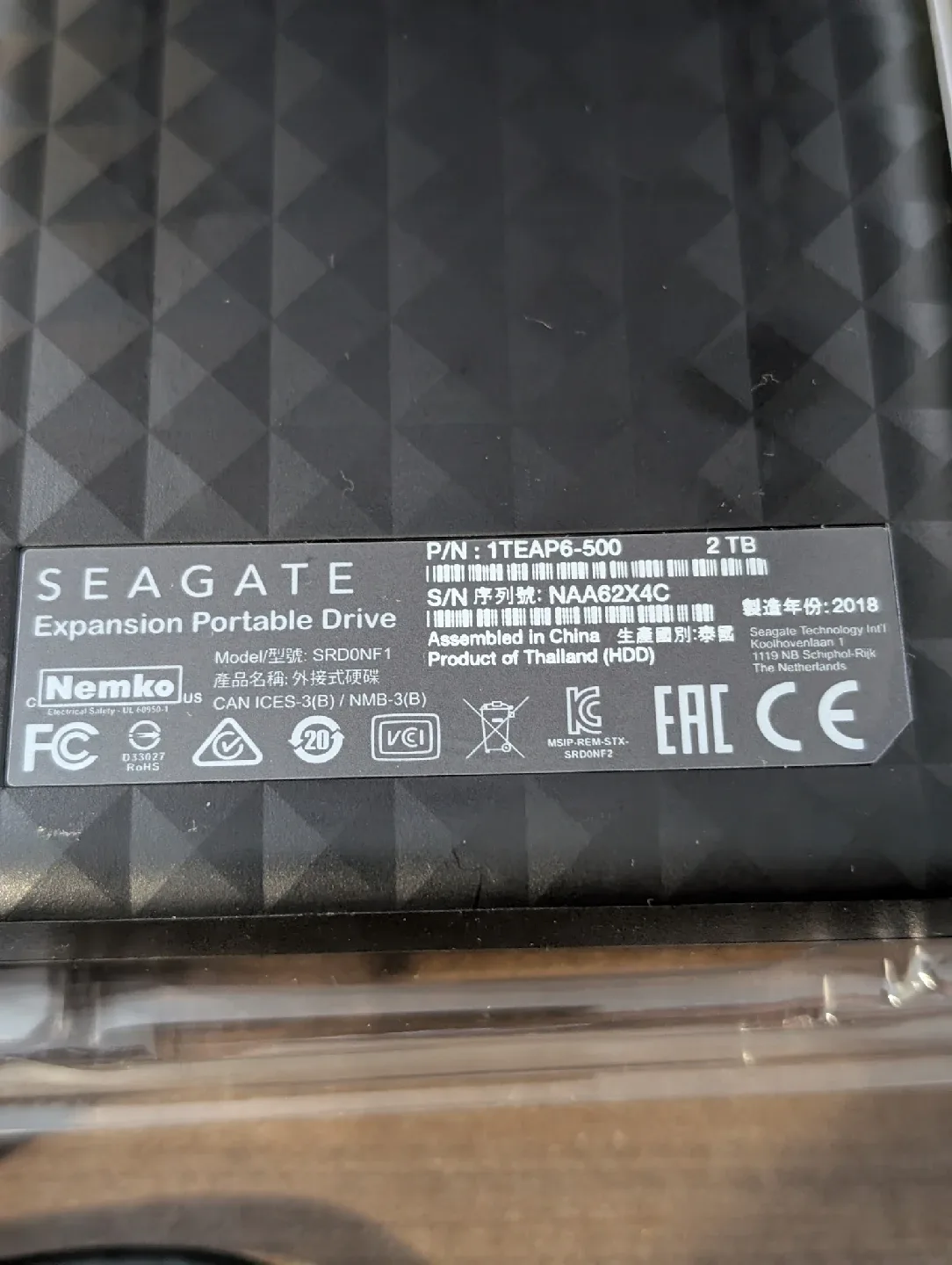 Seagate Expansion Portable 2TB External Hard Drive image indicator(4)
