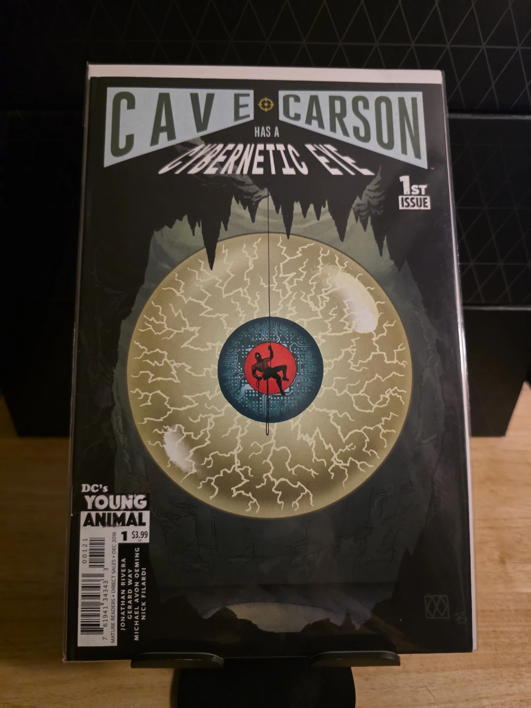 Cave Carson Has A Cybernetic Eye #1 Comic Book