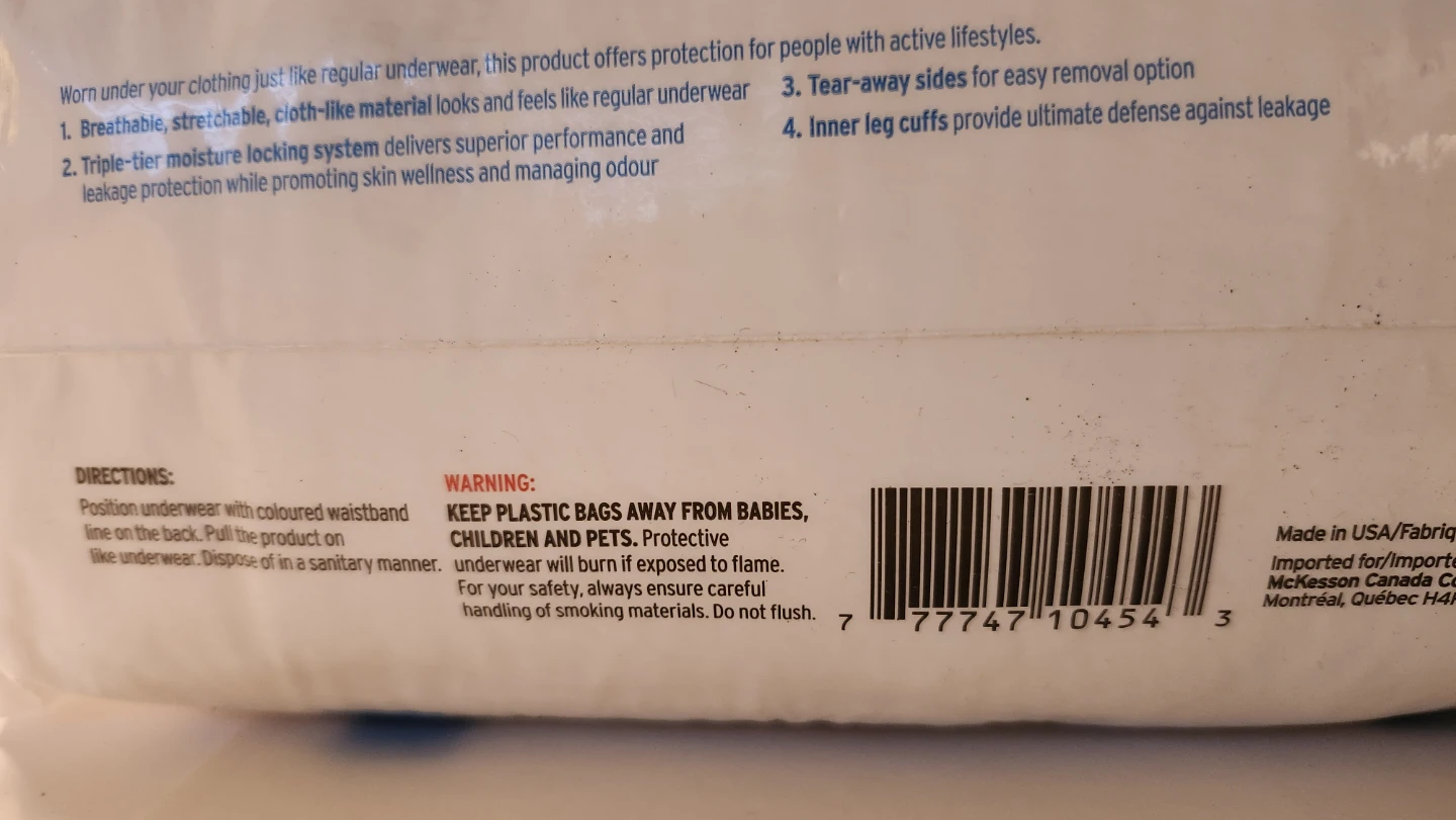 Brand New Atoma Protective Underwear X-Large 14 Count - photo 3