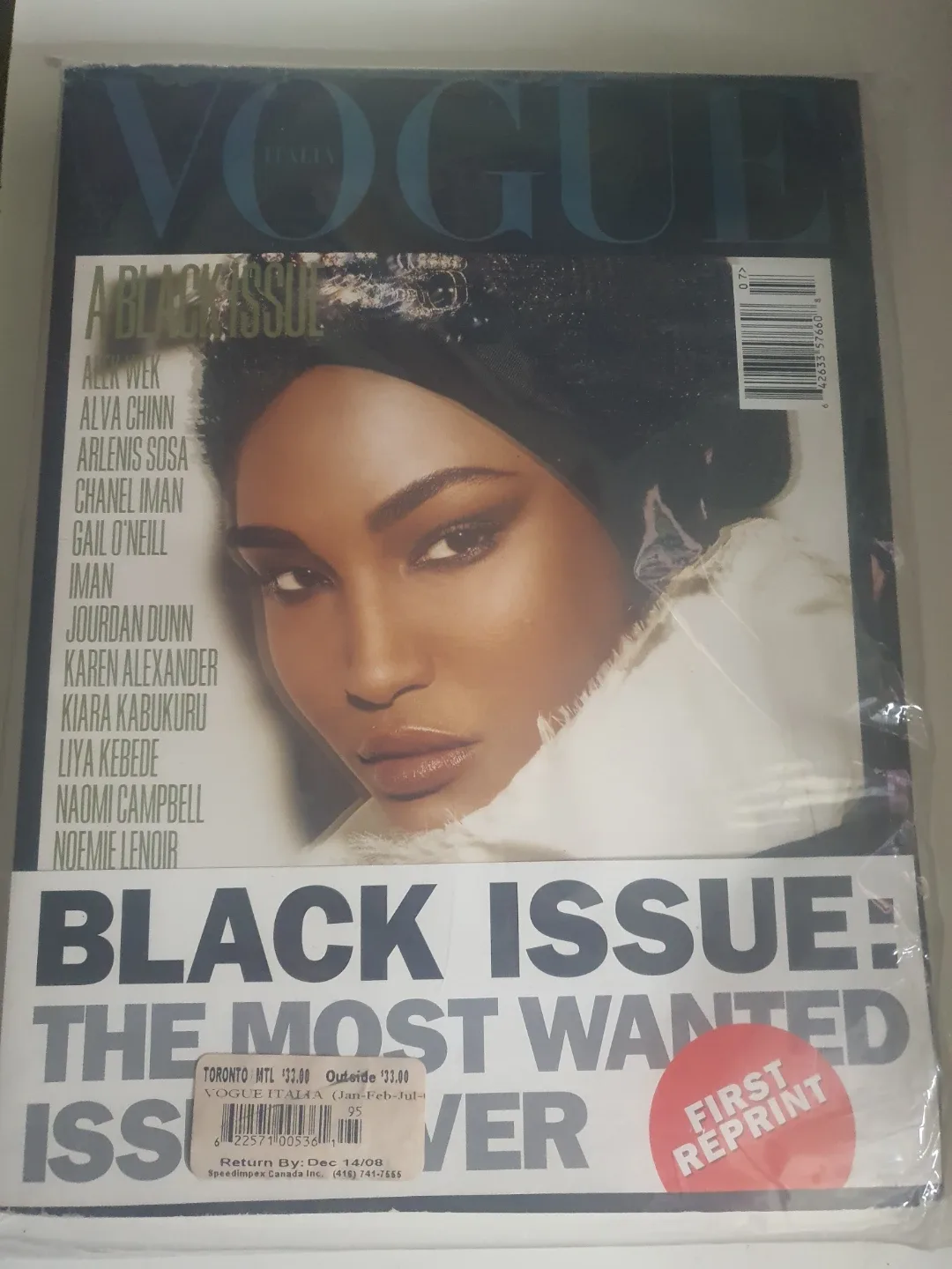 Vogue Italia - Black Issue - First Reprint Whole Set!!! image indicator(2)