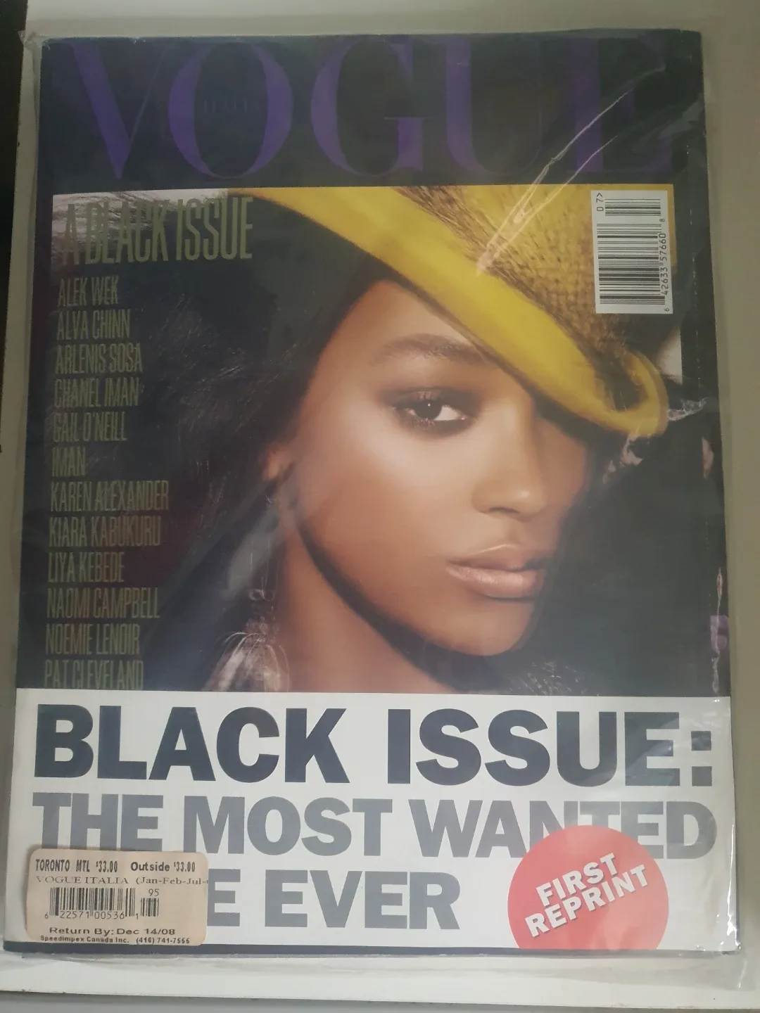 Vogue Italia - Black Issue - First Reprint Whole Set!!! image indicator(3)