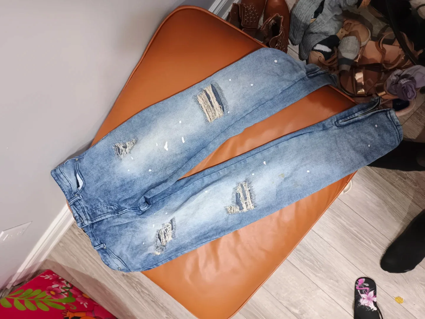 P&S Jeans - Distressed Light Blue Wash image indicator(5)