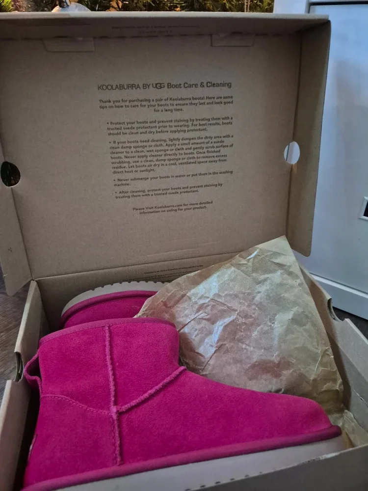 New KOOLABURRA by UGG Mini II Boots Pink US 6 image indicator(7)