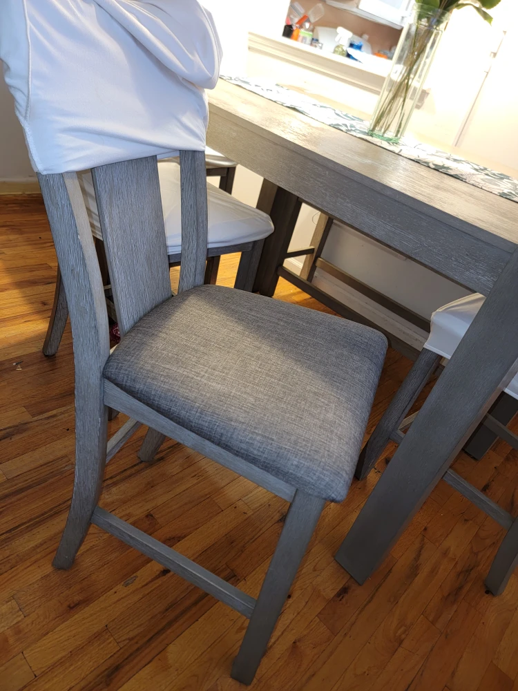 Extendable Dining Table with 4 Chairs & Bench - photo 4