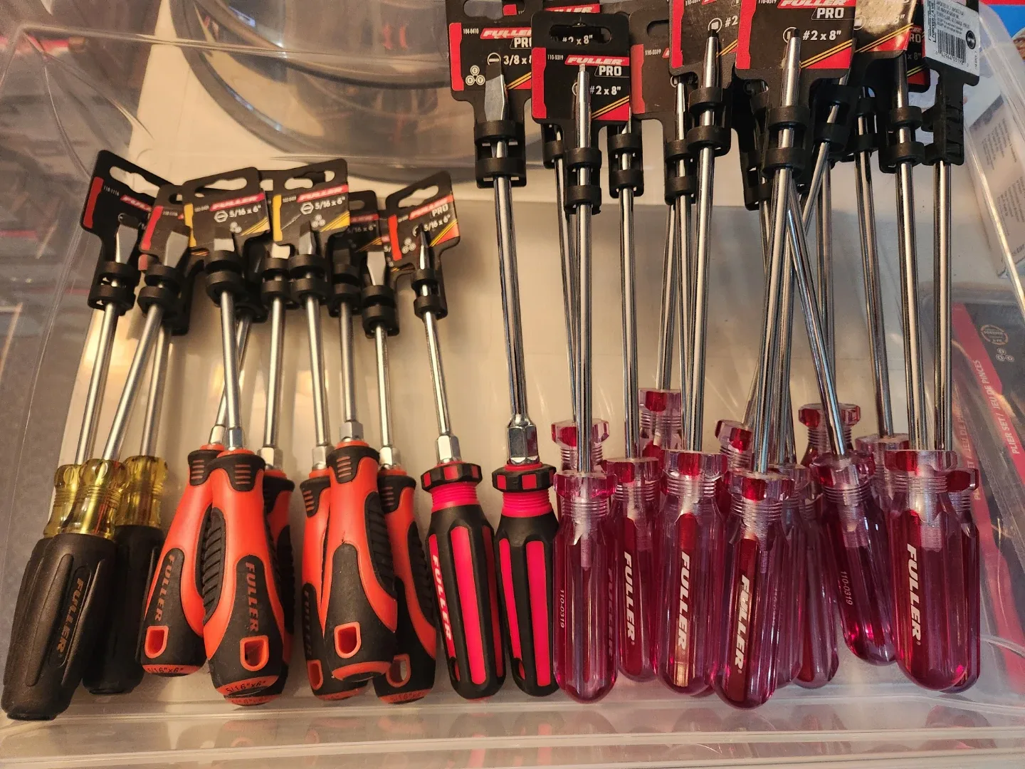 Fuller Pro Screwdrivers - Assorted Sizes