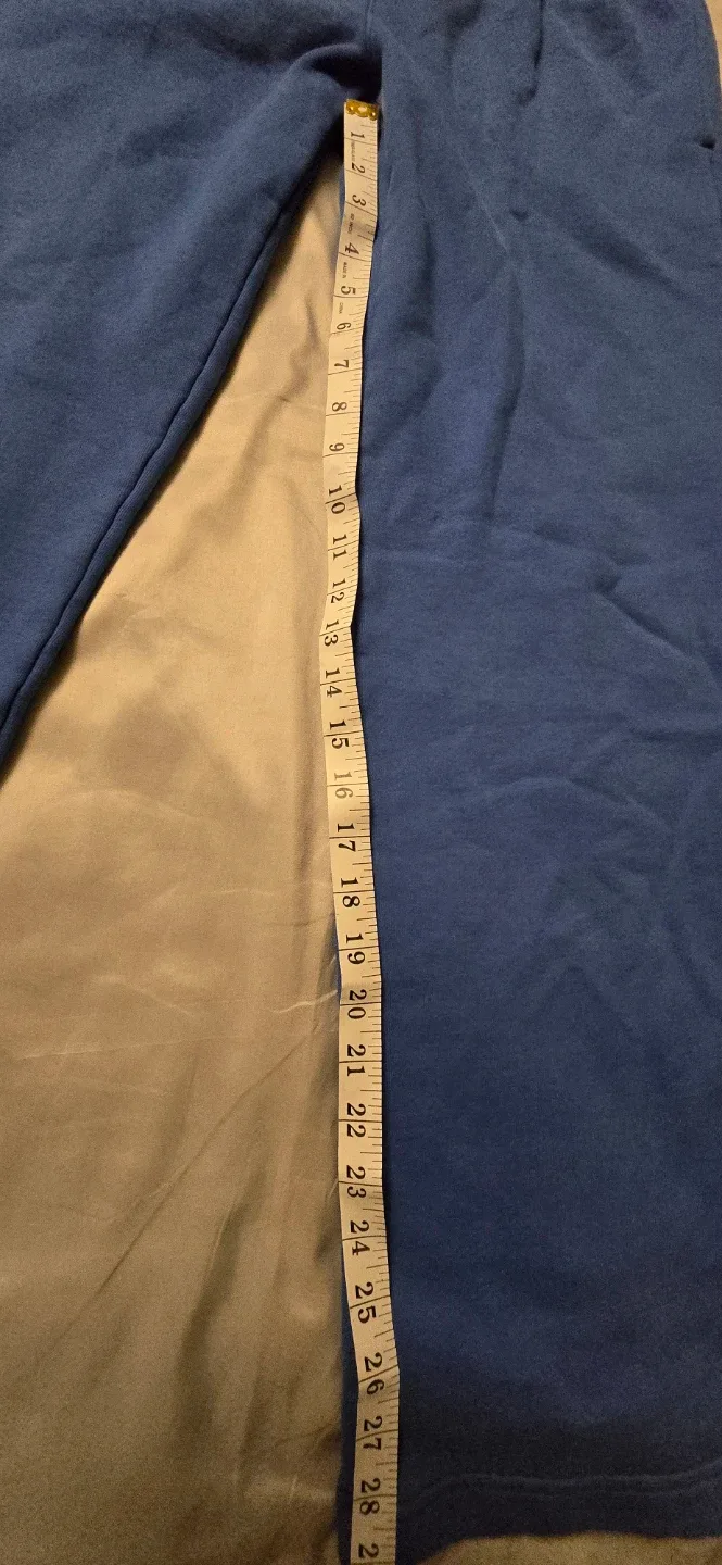 NEW! Aritzia TNA Cozy Boyfriend Straight Leg in Blue! - Size M image indicator(5)